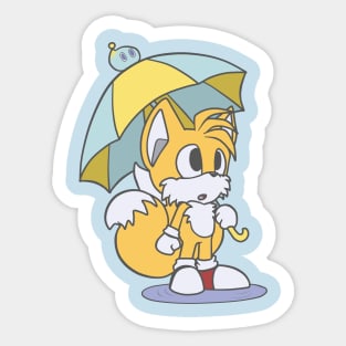 Rainy Tails Sticker